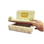 Royal Brocade Deity Singhasan / Royal Pooja Couch - Image 7