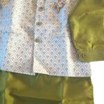 Kids Kurta Pajama Set with Koti Jacket - 8 years | 3 Pc ethnic wear - Image 5