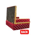 Royal Velvet Wooden Deity Singhasan - Image 6