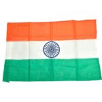 Indian National Tricolor Flag - 20 Inch x 31 Inch