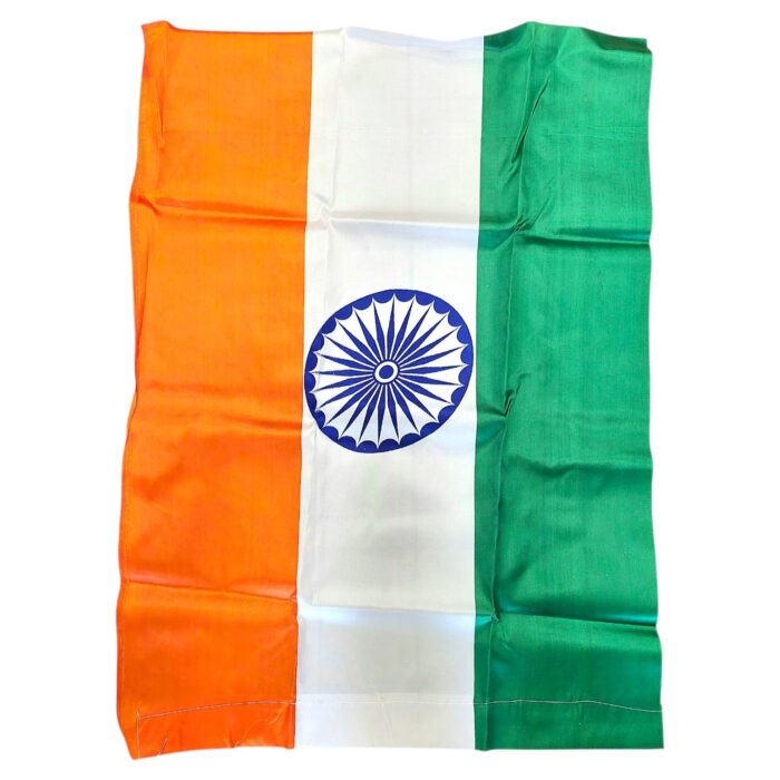 Indian National Tricolor Flag - 28" x 38" - Image 2