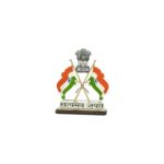 Dual Tricolor Flag Showpiece - 4 Inch - Image 6