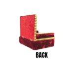 Royal Deity Singhasan - Velvet & Gold - Maroon - Image 8