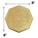 Hexagonal Pooja Choki - 8 Inch - Image 6