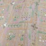 Close up of the embroidery on Jacket