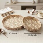 Large serving tray set | Coffee table and Dinning Room Serving tray set