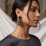 Lightweight Oxidized Earrings for Women