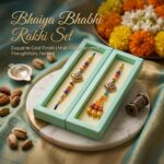 Matching Bhaiya Bhabhi Rakhi combo set | Quick shipping within Canada and USA