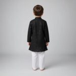 Boys Sequin Kurta with Cotton Pajama | Party wear Kurta Pajama for Kids