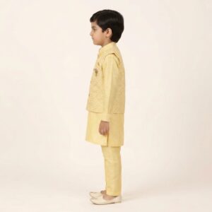 Ethnic wear for Boys | Kurta Pajama with Matching Festive Jacket set