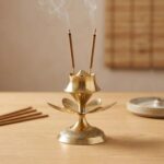 Premium Handcrafted Brass Incense Holder