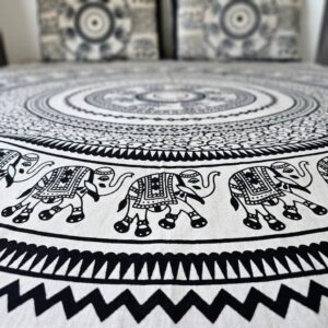 Close up of the pure cotton Bedspread | Queen Bedsheet set