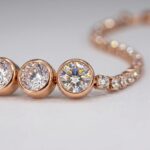 Close up of the Ad Bracelet | Rose Gold finish