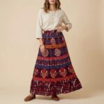 Cotton Skirt | Long Skirt for Women - Image 4