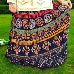 Stylish Boho Cotton Skirt | Women Cotton Printed Skirt