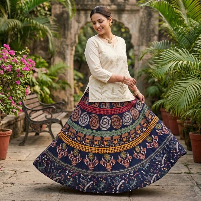 Stylish cotton skirt for Women | Perfect Summer attire