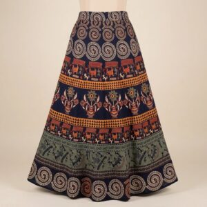 Stylish Boho Cotton Skirt | Women Cotton Printed Skirt