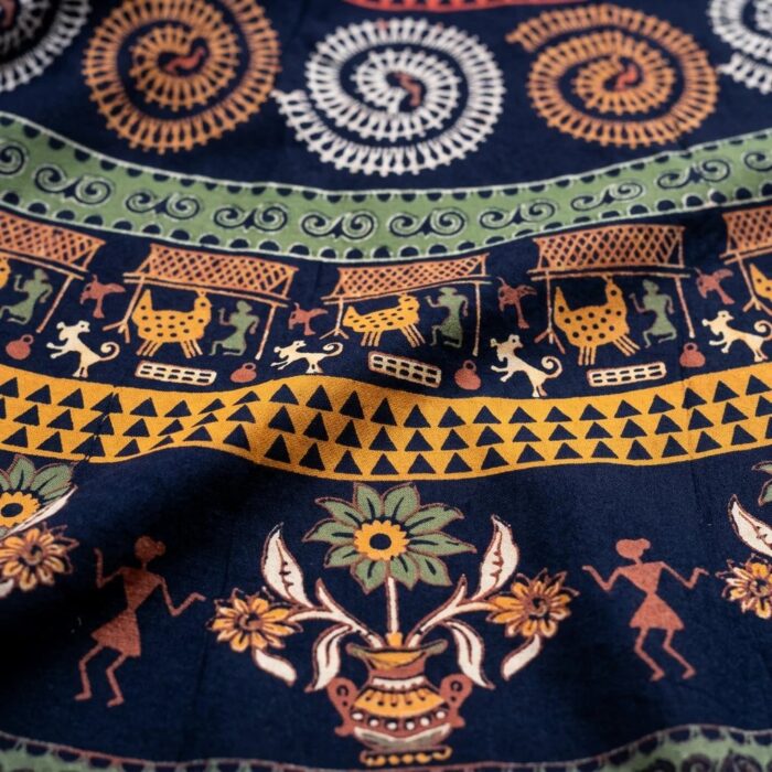 Close up of Cotton Skirt for women | Perfect Summer attire