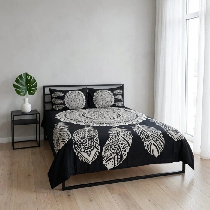 Mandla Dream catcher queen cotton Bedsheet set