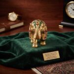 Royal Elephant Home Décor Statue