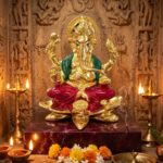 Ganesha Idol - Perfect size for Home Mandir and Gifts