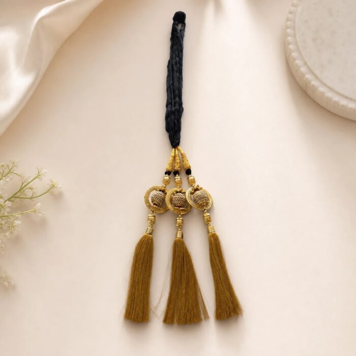 Golden Paranda -Punjabi Hair Accessory
