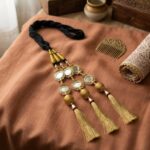 Golden Hair Paranda | Punjabi Fashion Accessory