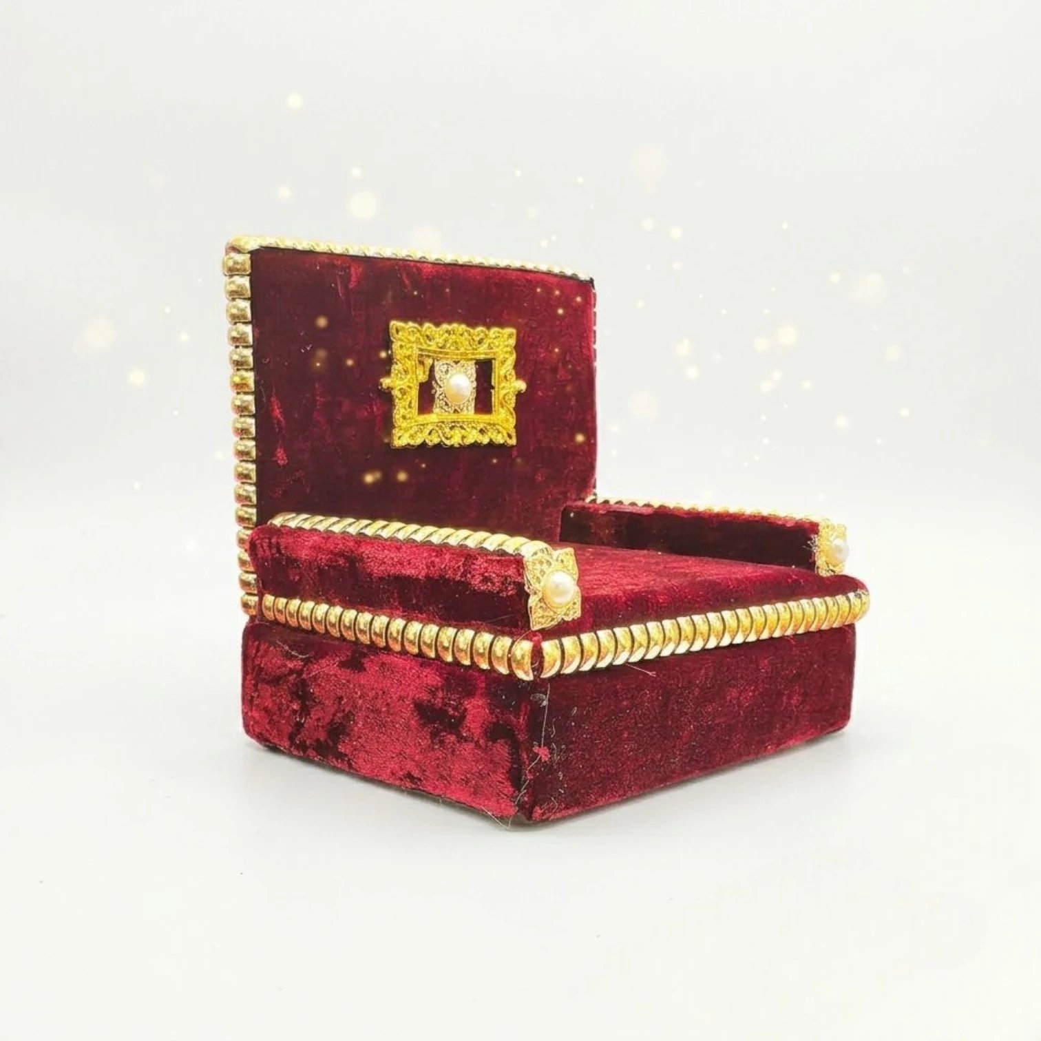 image (26).webp Royal Deity Singhasan - Velvet & Gold - Maroon - Image 1