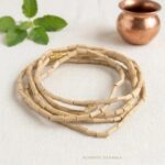 Tulsi Kanthi Mala - Handcrafted Barrel-Cut