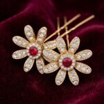 Flower Juda Pins | Perfect for pairing with ethnic wear