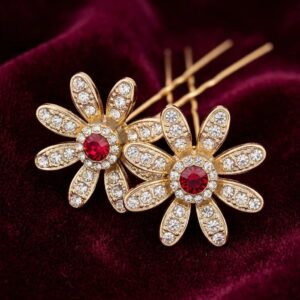 Flower Juda Pins | Perfect for pairing with ethnic wear