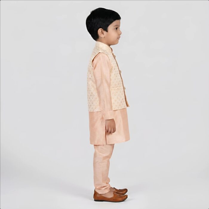 Festive Kids Kurta Pajama Outfit for Diwali and Weddings