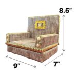 Dimensions of Large Laddu Gopal singhasan with storage Box