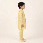 Stylish Boys Kurta Pajama with Matching Festive Jacket