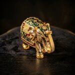 Royal Elephant Home Décor Statue
