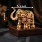 Dimensions of the Royal Elephant Showpiece | Luxury Gift Idea