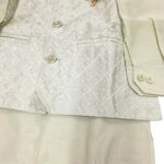 Kids Kurta Pajama Set with Koti Jacket - 6 years | 3 Pc ethnic wear - Image 5