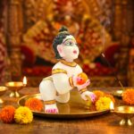 Laddu Gopal Idol | Divine Bal Krishna - Size 6 - Image 2