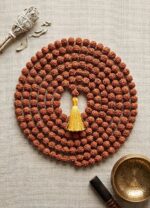 Premium Sacred 10mm bead Rudraksha Mala – 108 Beads - Image 5