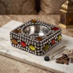Handcrafted Wooden Mosaic Bakhoor Burner