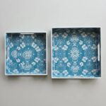 High Gloss Decorative Serving Tray for Kitchen and Dining