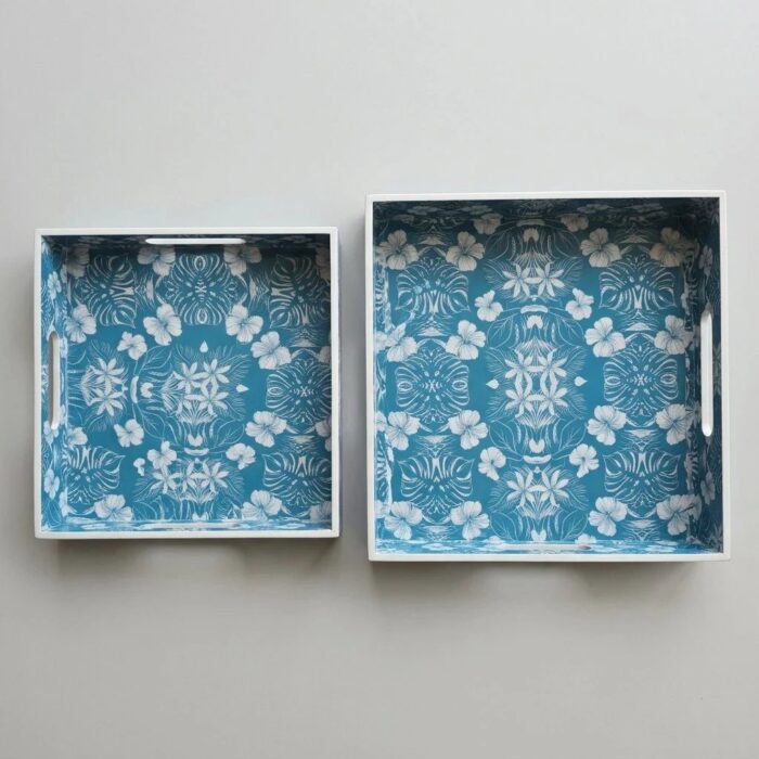 High Gloss Decorative Serving Tray for Kitchen and Dining