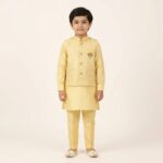 Ethnic wear for Boys | Kurta Pajama with Matching Festive Jacket set