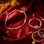Slim Bhai Rakhi and Bhabhi lumba Set