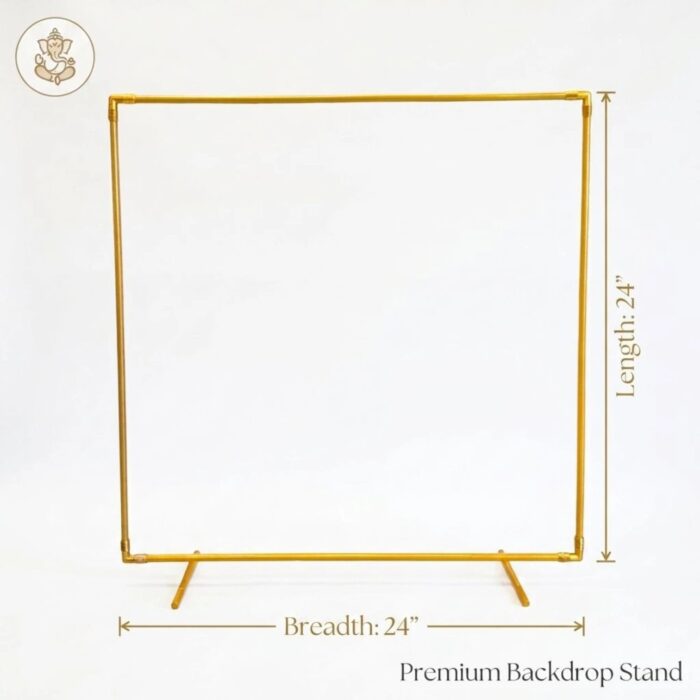 Dimensions of metal frame that can be used for Ganpati and Krishna Janmashtami Decorations