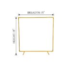 Dimensions of metal frame that can be used for Ganpati and Krishna Janmashtami Decorations
