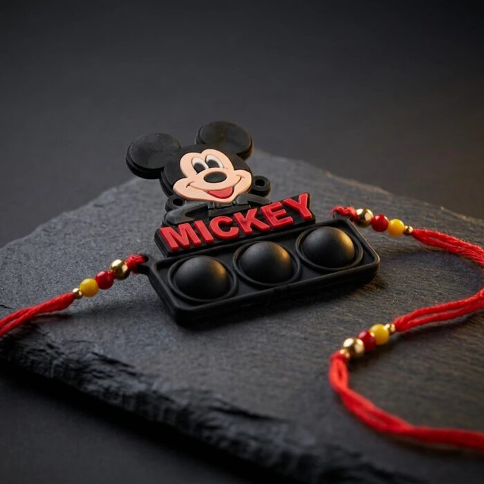 Cartoon Kids Rakhi with pop it - Image 4