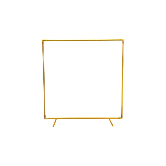 Metal Backdrop frame for Ganpati Decoration