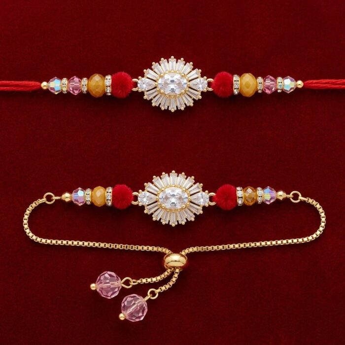 Bhai Bhabhi Rakhi combo - Premium Rakhi Set - Image 3