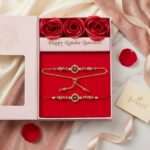 Bhai Bhabhi Slim Rakhi combo - Premium Rakhi Set